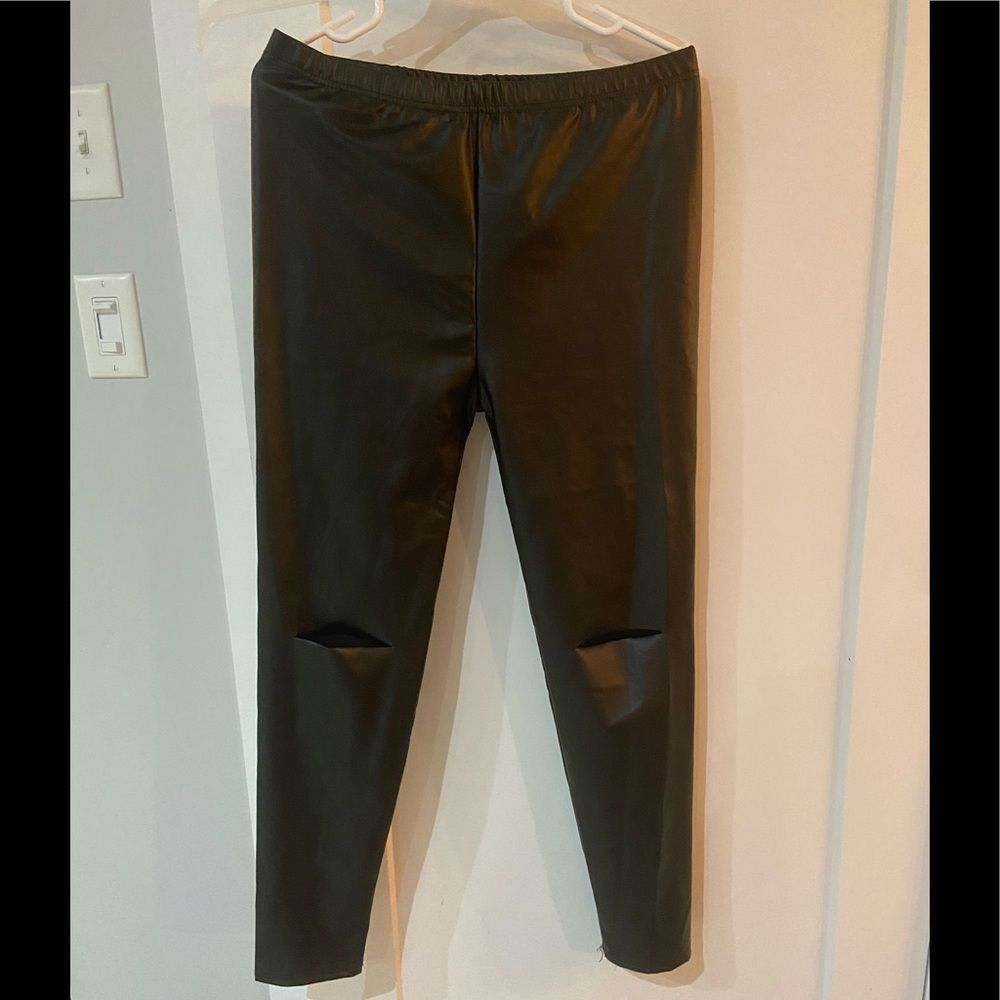 Faux Leather Leggings